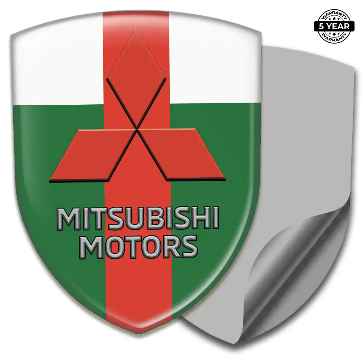 Mitsubishi 3D Domed Sticker Exclusive Series