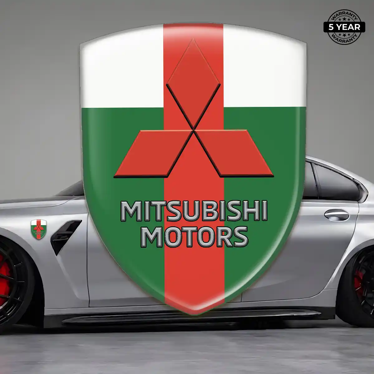 Mitsubishi 3D Domed Sticker Exclusive Series