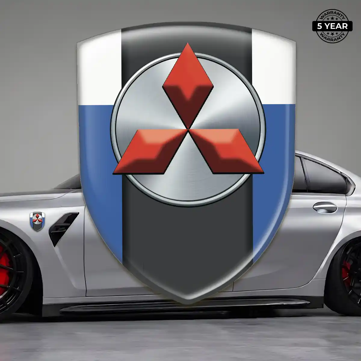 Mitsubishi 3D Domed Sticker Prestige Line