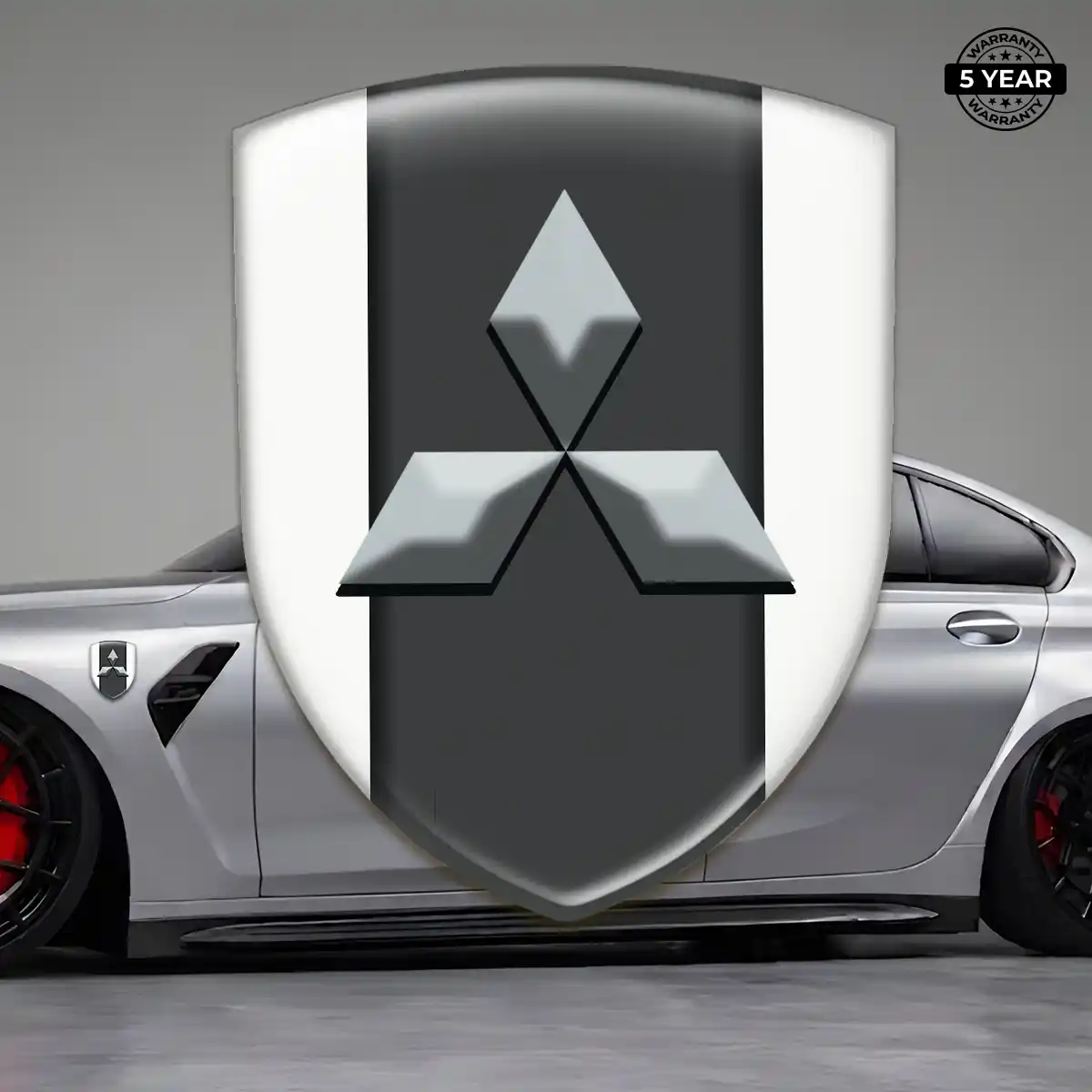 Mitsubishi 3D Emblem Sticker Prime Quality