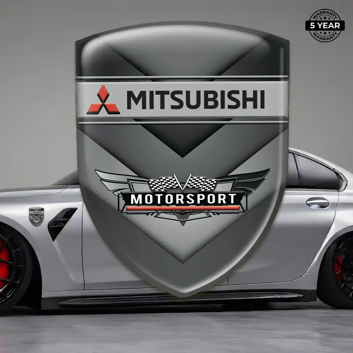 Mitsubishi 3D Gel Sticker Deluxe Edition