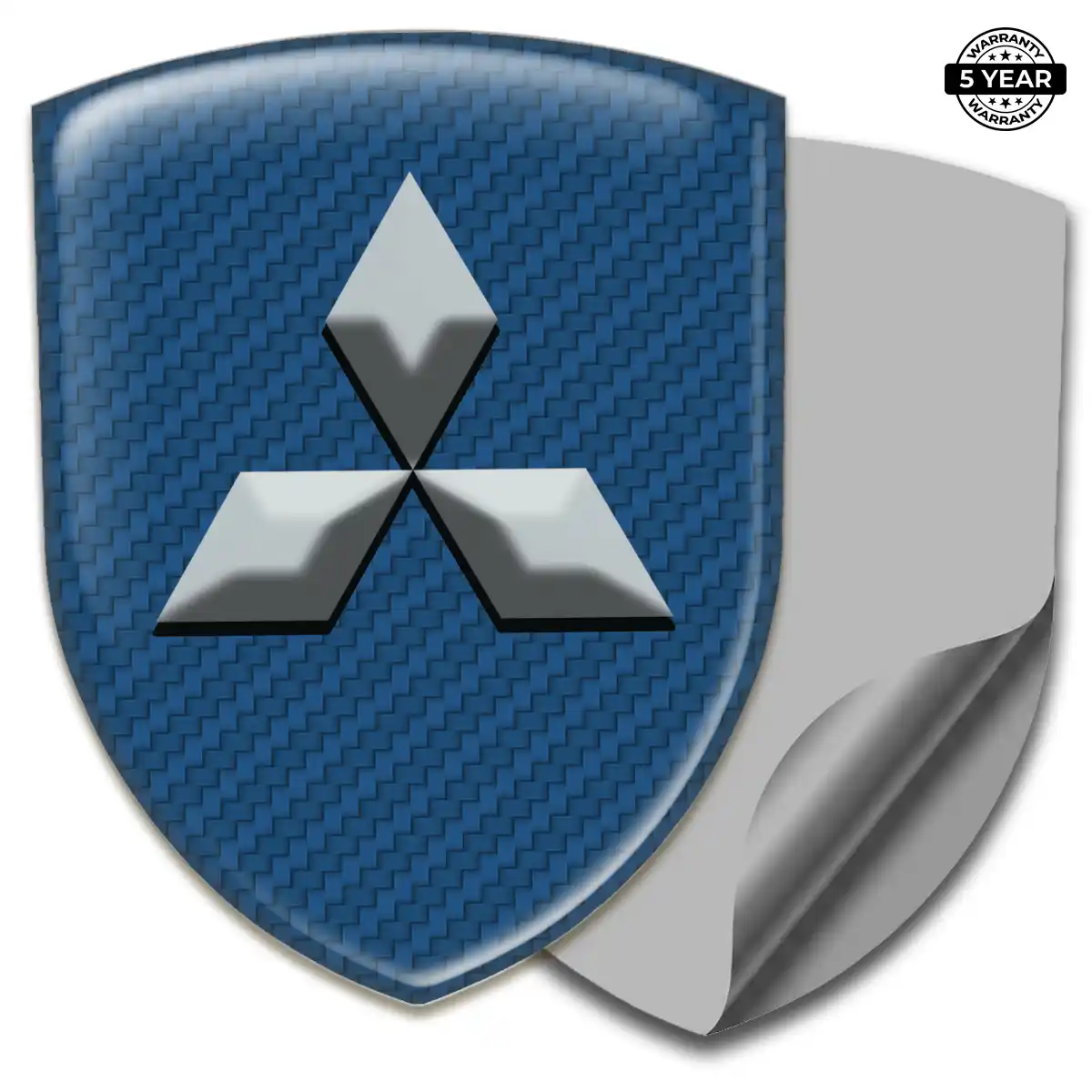 Mitsubishi 3D Gel Sticker Elite Finish