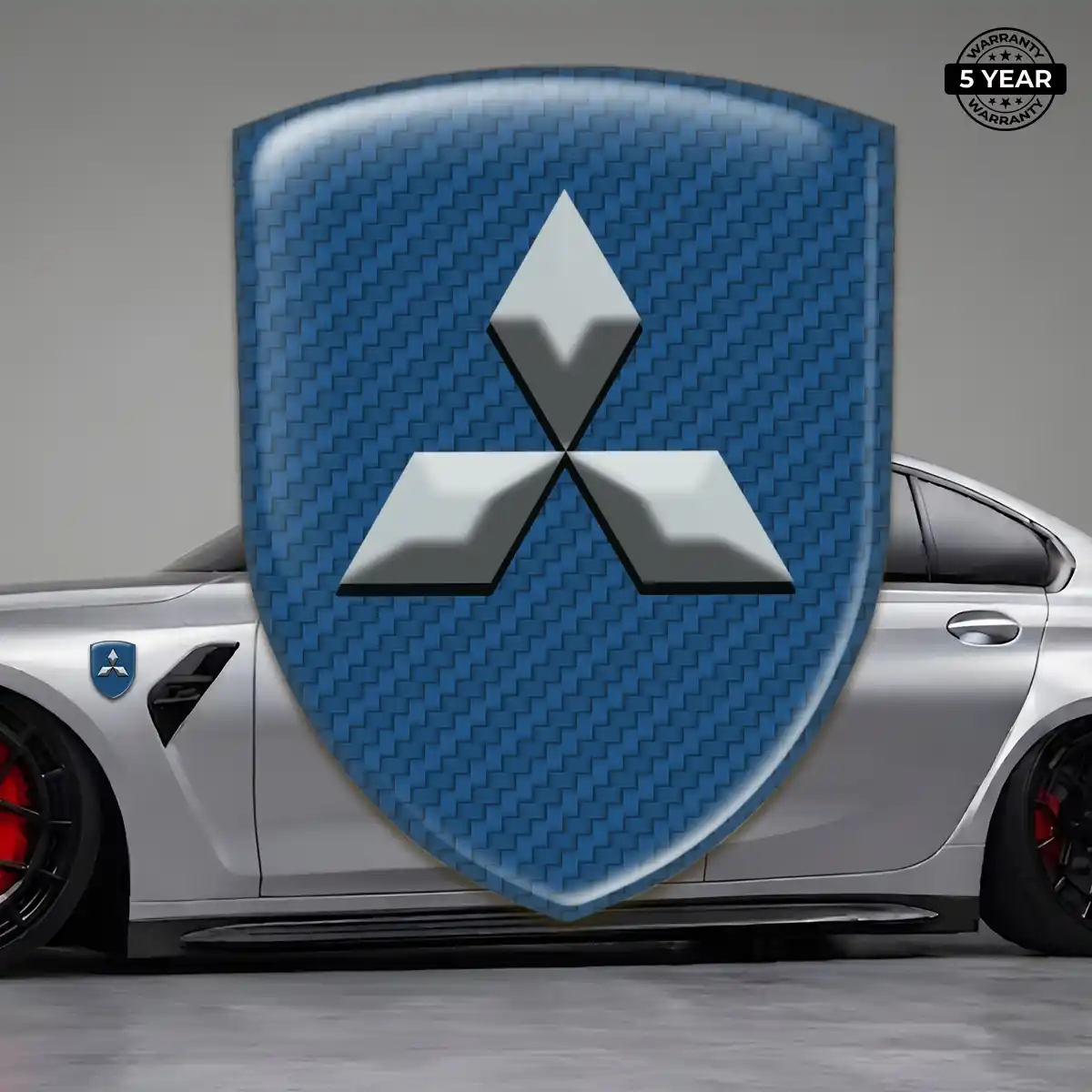 Mitsubishi 3D Gel Sticker Elite Finish