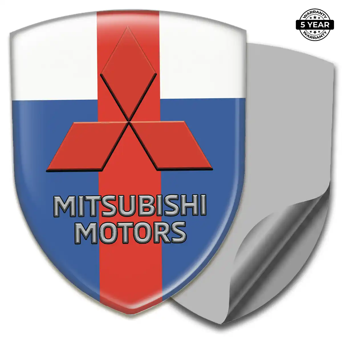 Mitsubishi 3D Gel Sticker Noble Edition
