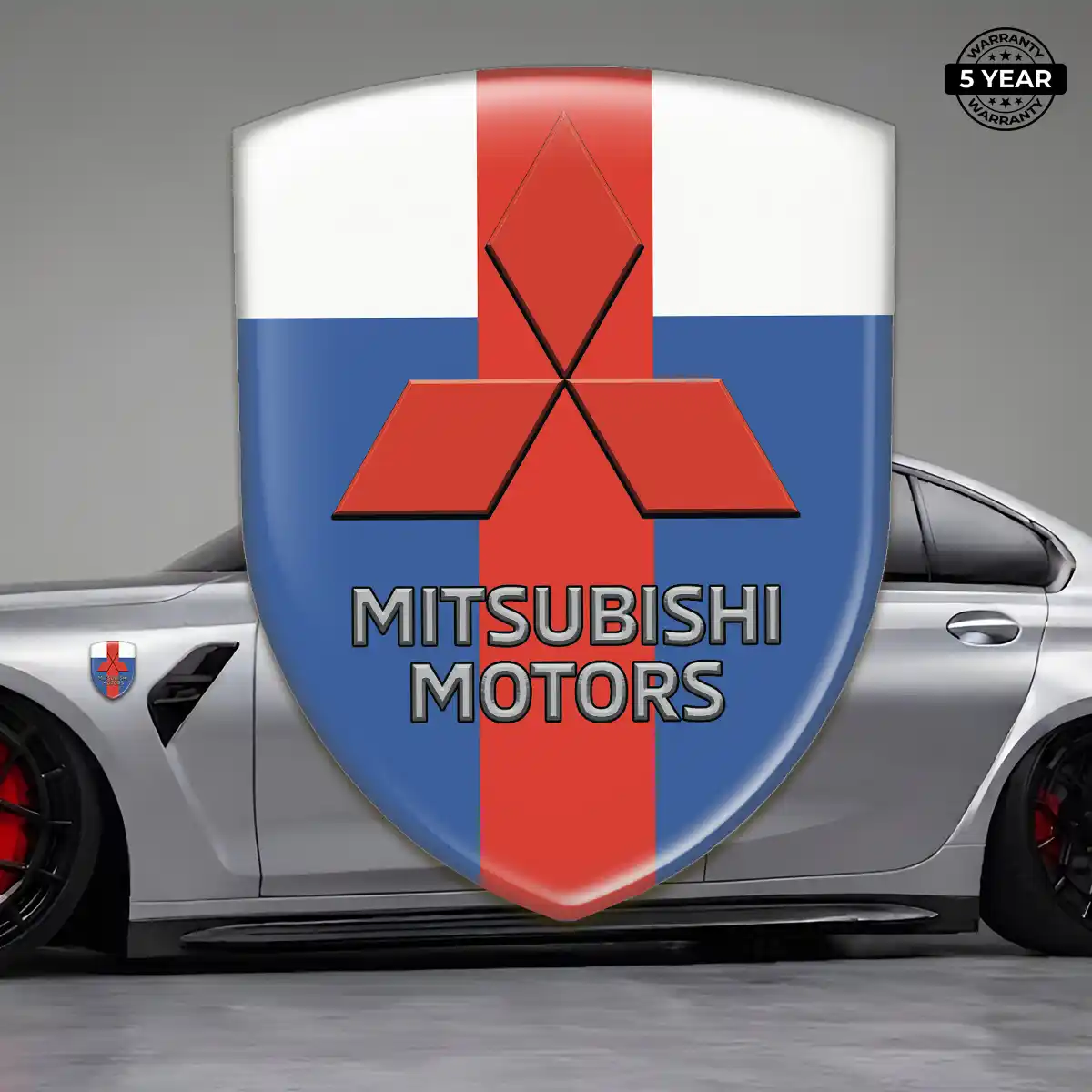 Mitsubishi 3D Gel Sticker Noble Edition