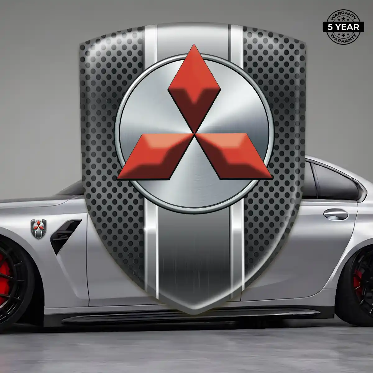 Mitsubishi 3D Gel Sticker Signature Grade