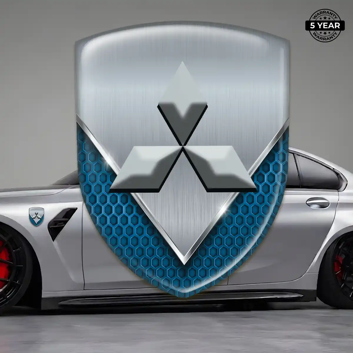 Mitsubishi 3D Gel Sticker Superior Craft