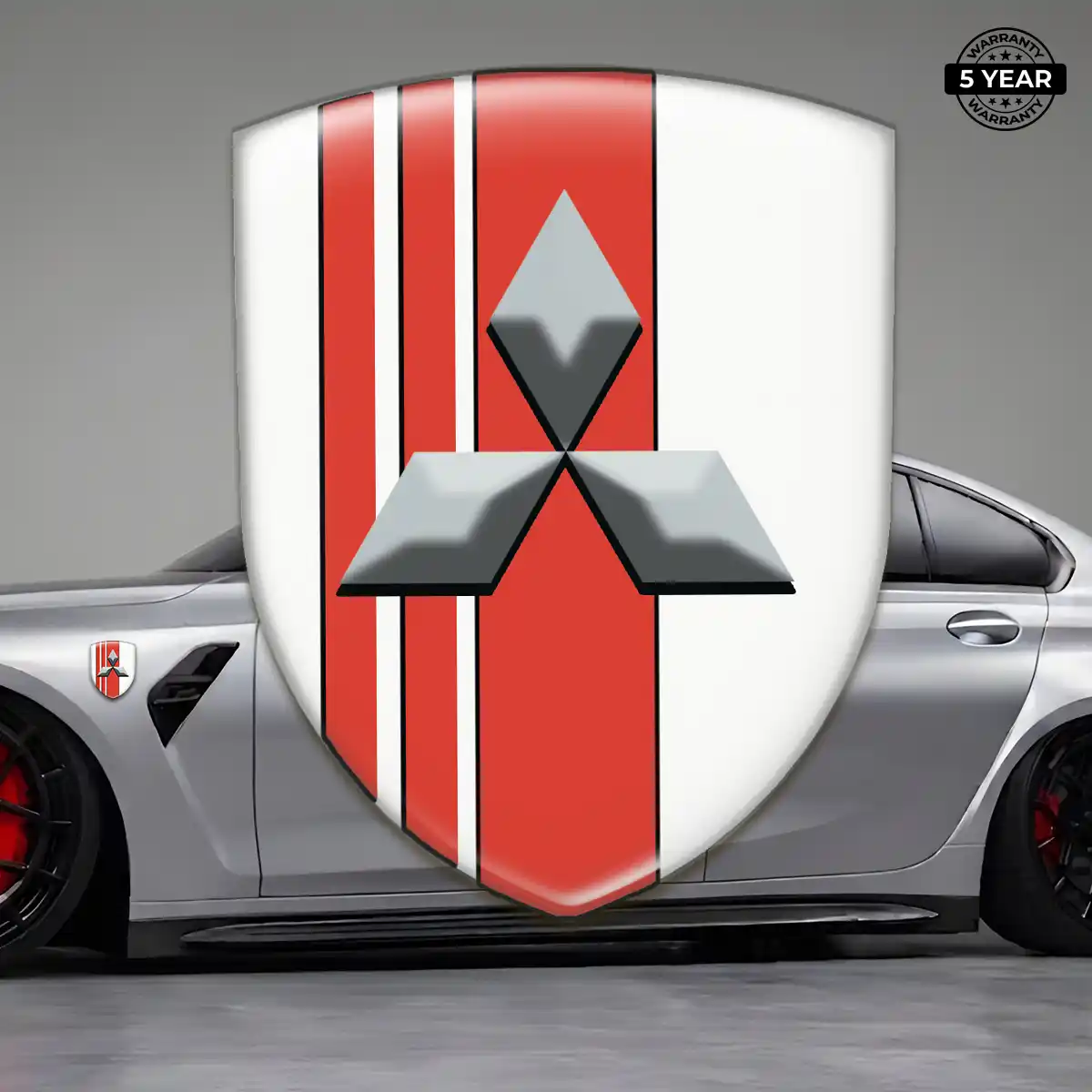 Mitsubishi 3D Logo Sticker Noble Edition