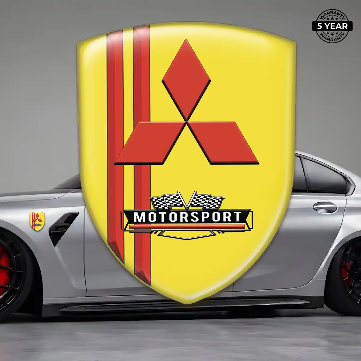 Mitsubishi 3D Logo Sticker Prestige Line