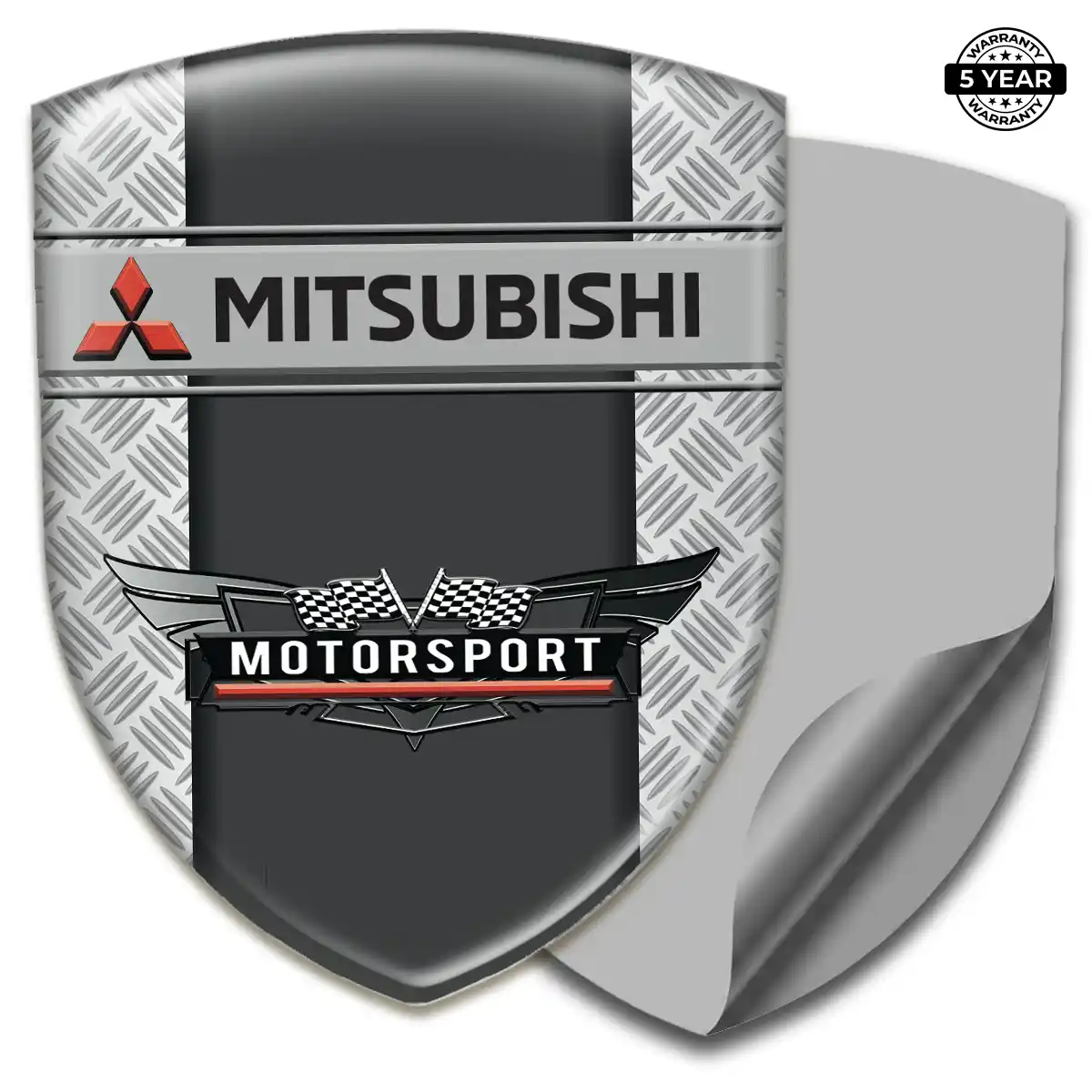 Mitsubishi 3D Logo Sticker Signature Grade