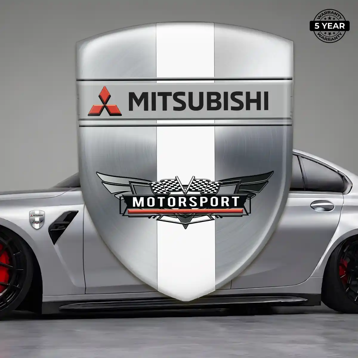 Mitsubishi 3D Resin Sticker Deluxe Edition