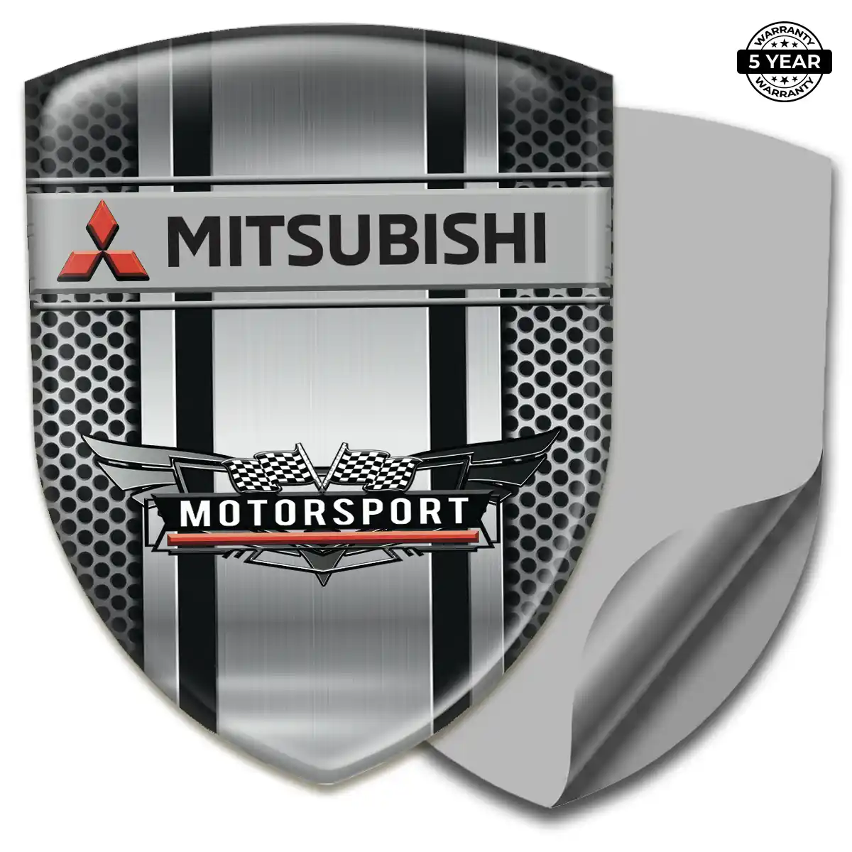 Mitsubishi 3D Resin Sticker Elite Edition