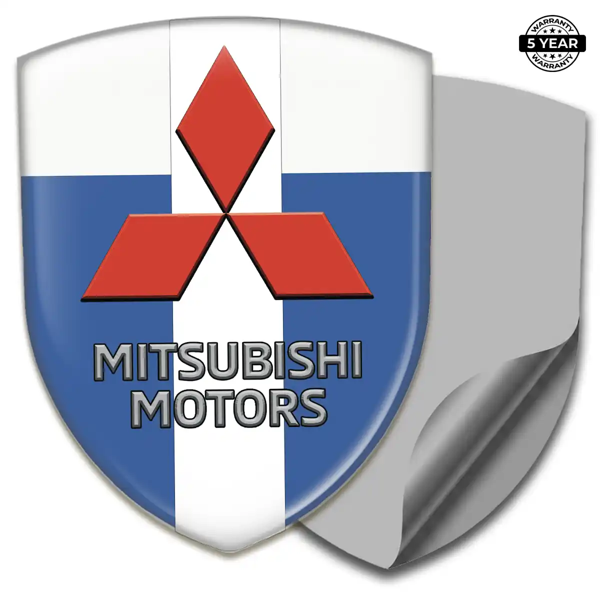 Mitsubishi 3D Resin Sticker Prestige Line