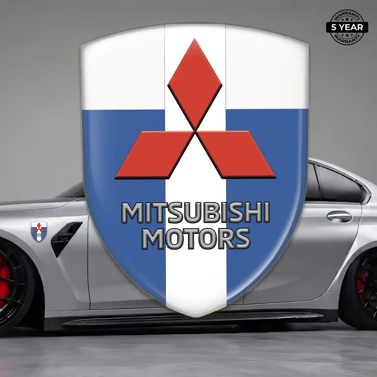 Mitsubishi 3D Resin Sticker Prestige Line