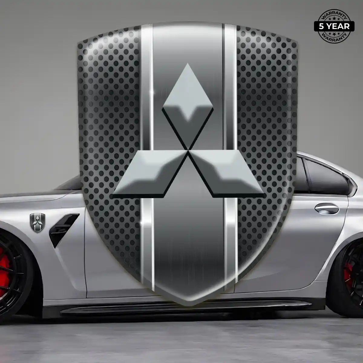 Mitsubishi Automotive Emblem Sticker Elite Edition