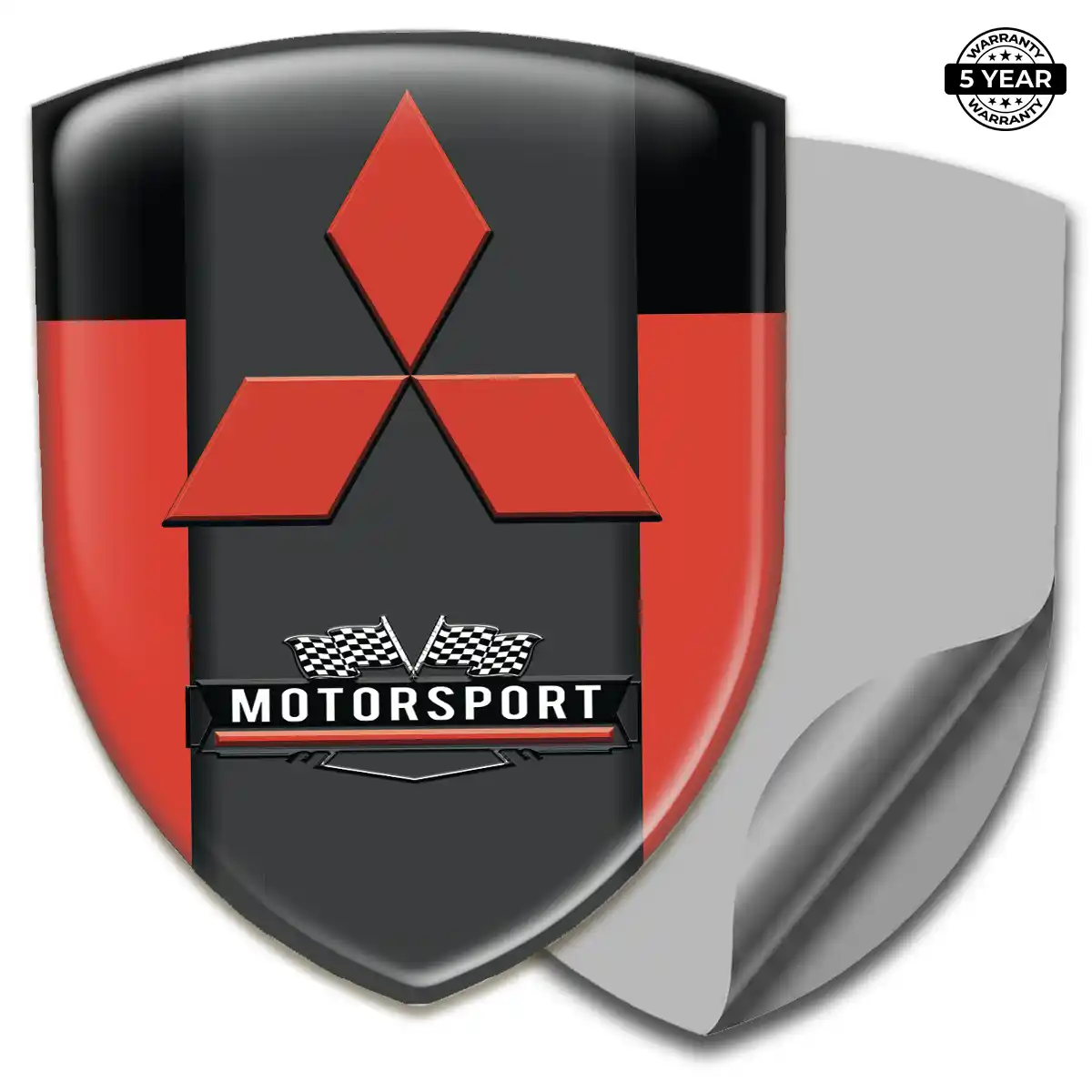 Mitsubishi Automotive Emblem Sticker Noble Edition