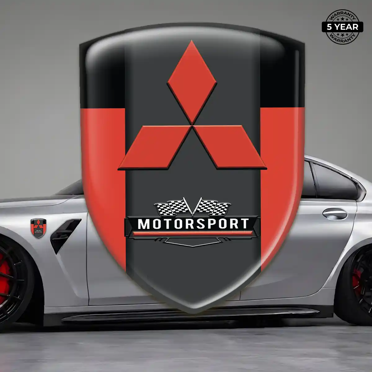 Mitsubishi Automotive Emblem Sticker Noble Edition