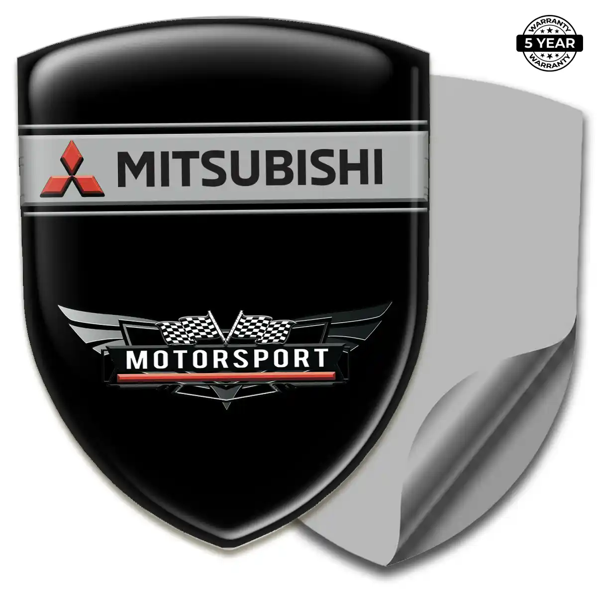 Mitsubishi Automotive Emblem Sticker Prestige Line