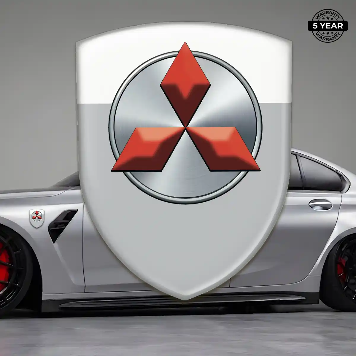 Mitsubishi Automotive Logo Sticker Deluxe Edition