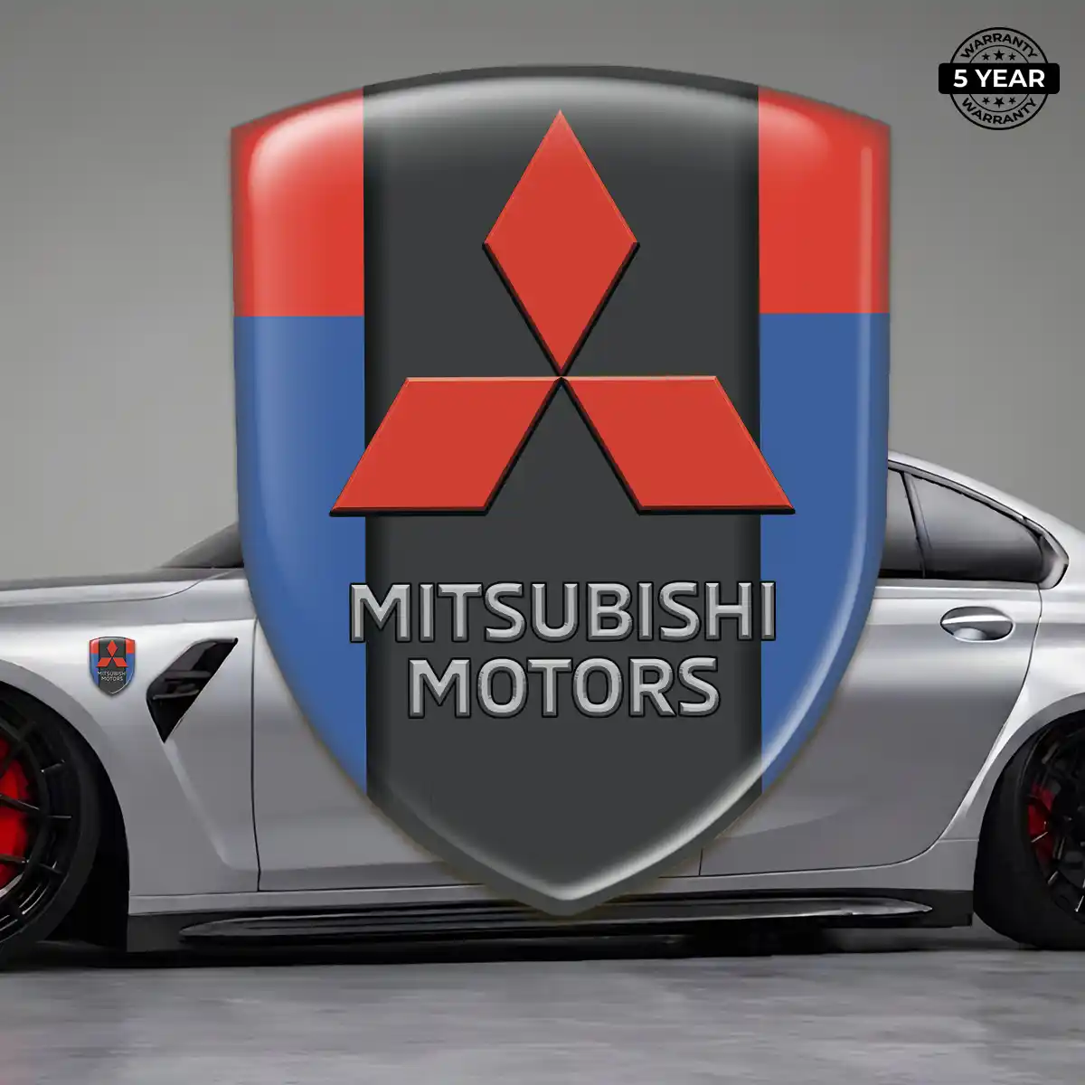 Mitsubishi Automotive Logo Sticker Exclusive Series