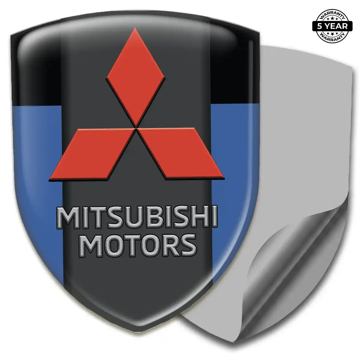 Mitsubishi Automotive Logo Sticker Noble Edition