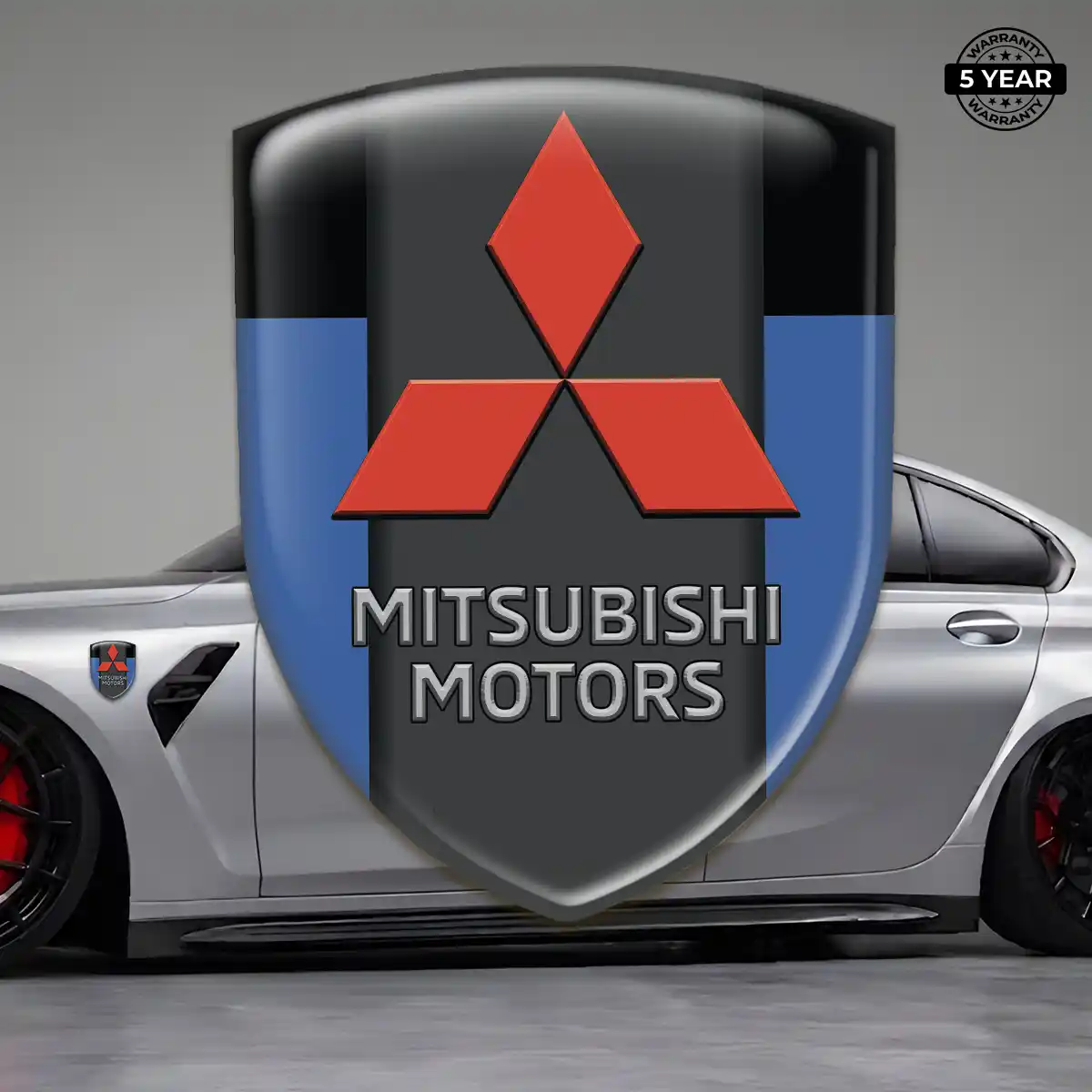 Mitsubishi Automotive Logo Sticker Noble Edition