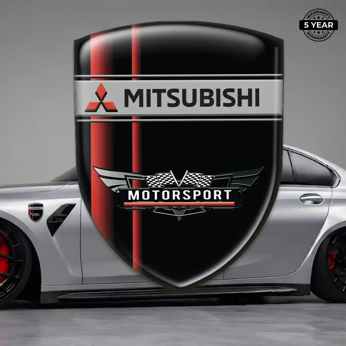 Mitsubishi Automotive Resin Decal Deluxe Edition