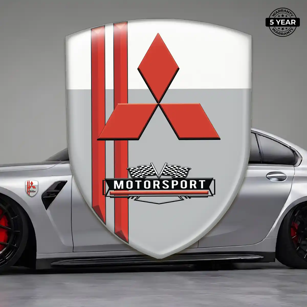 Mitsubishi Automotive Resin Decal Elite Finish