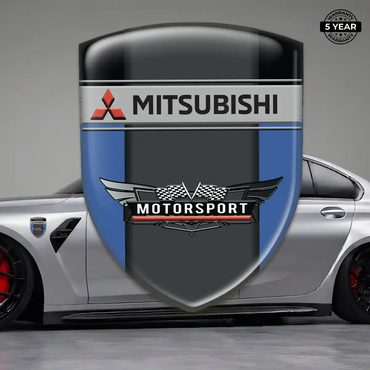 Mitsubishi Automotive Resin Decal Prestige Line
