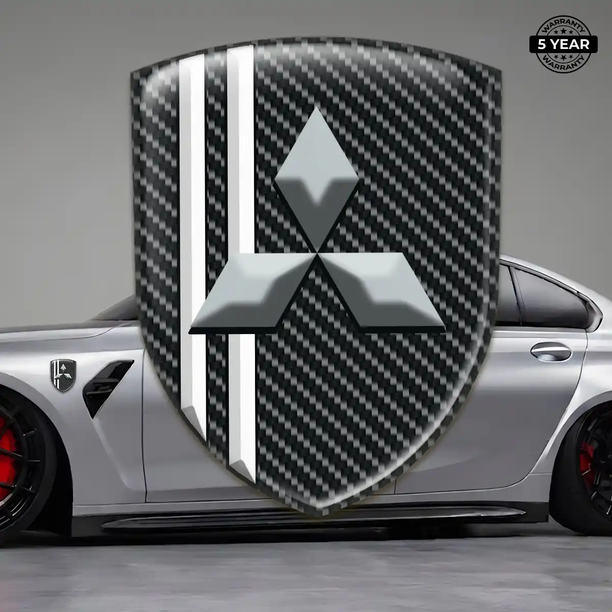 Mitsubishi Automotive Resin Decal Signature Grade