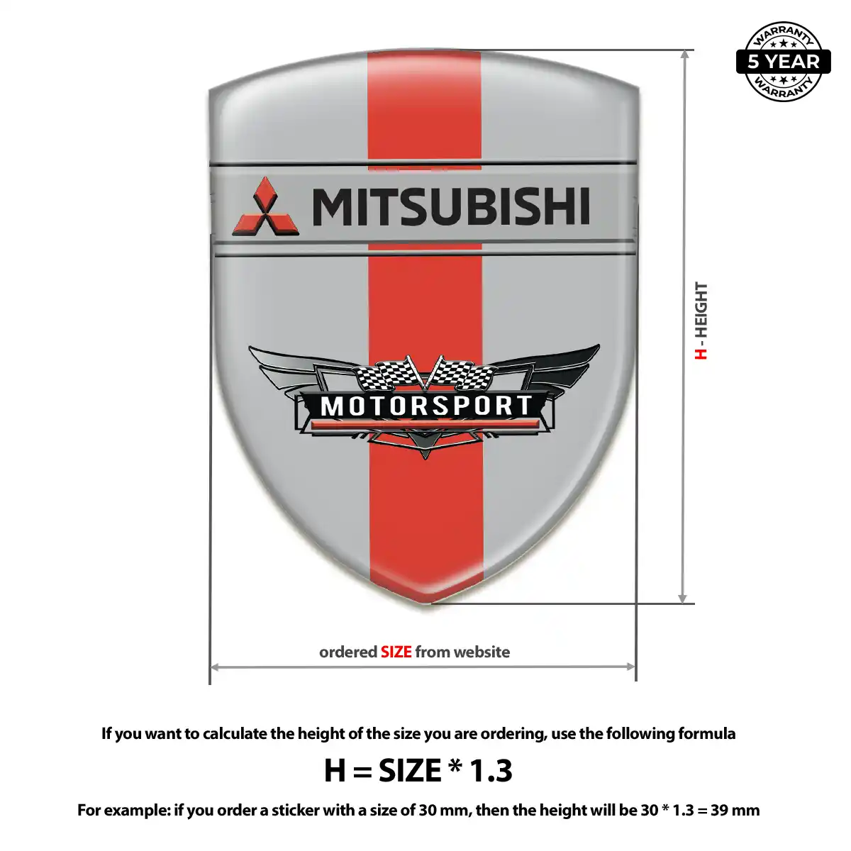 Mitsubishi Badge Elite Edition