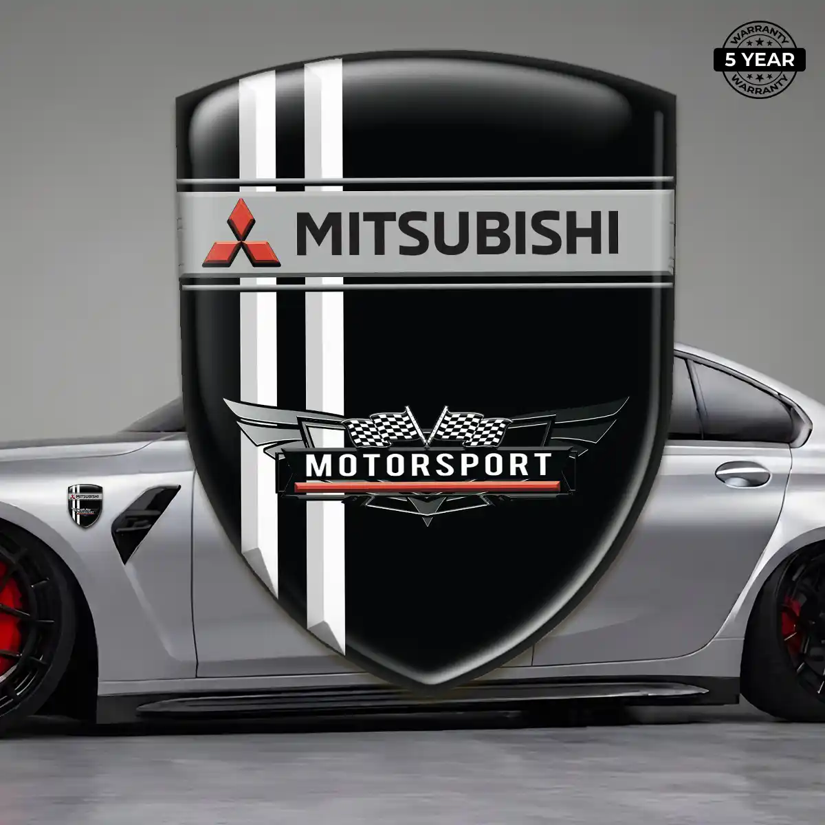Mitsubishi Badge Refined Design