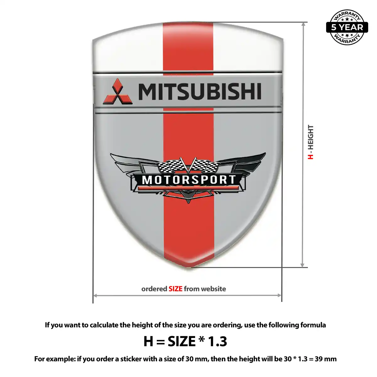 Mitsubishi Badge Signature Grade