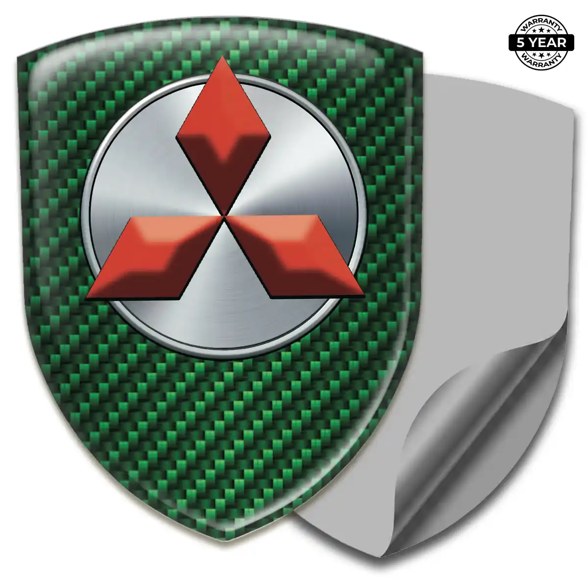 Mitsubishi Badge Sleek Style