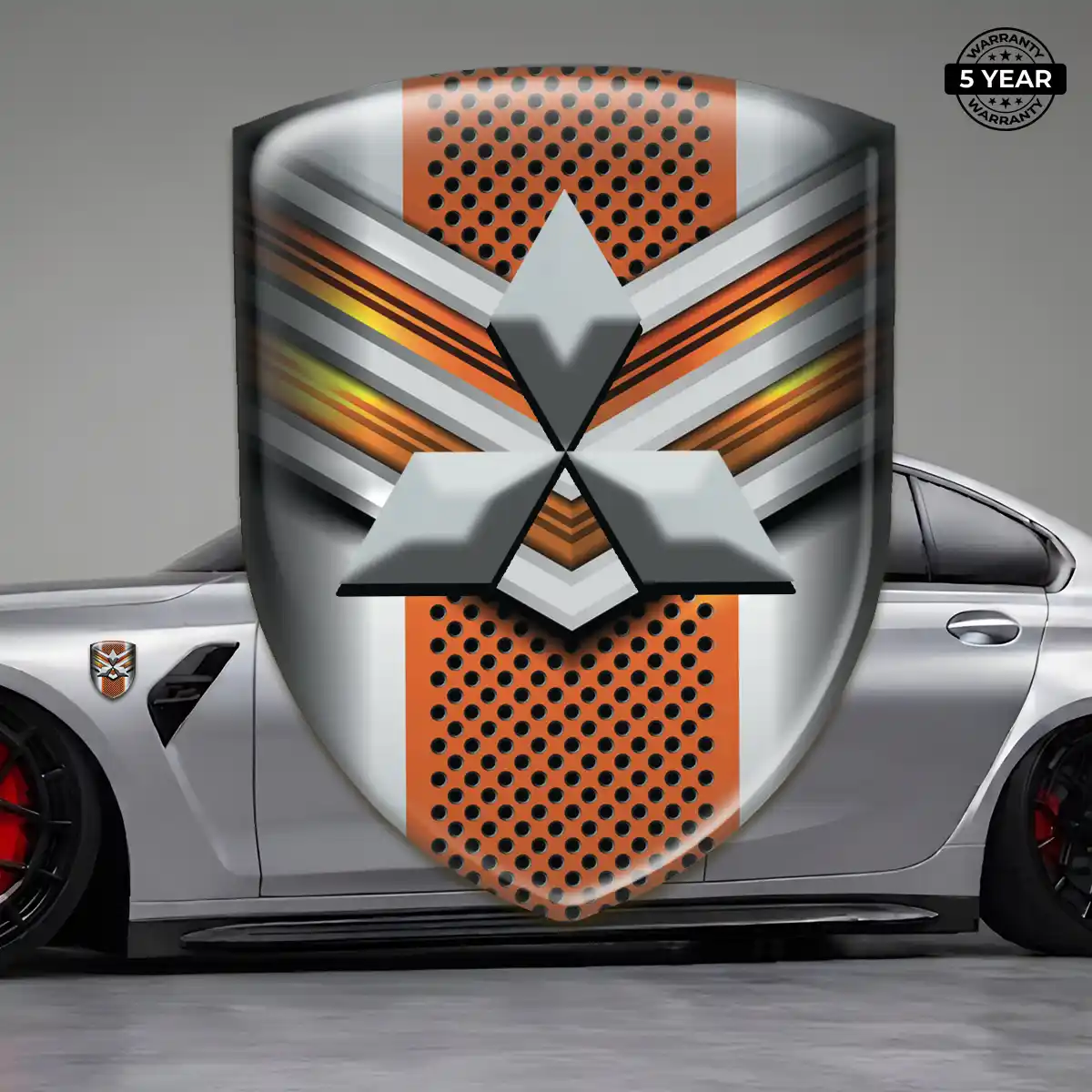 Mitsubishi Car Badge Sticker Noble Edition