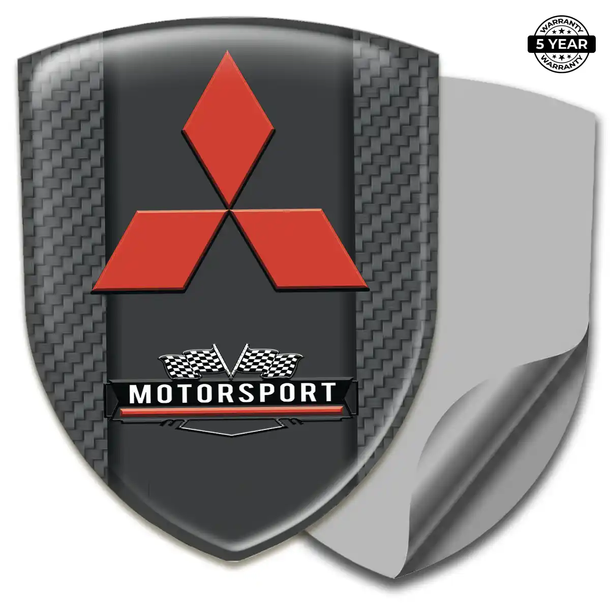 Mitsubishi Car Badge Sticker Prestige Line