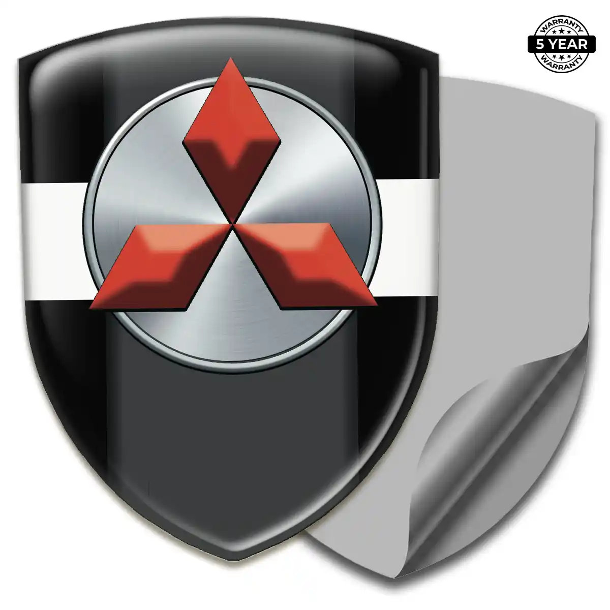 Mitsubishi Car Emblem Decal Noble Edition