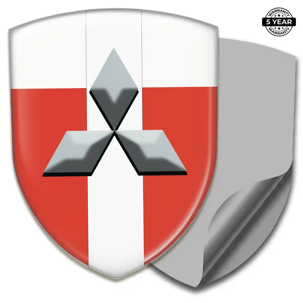 Mitsubishi Car Emblem Decal Prestige Line
