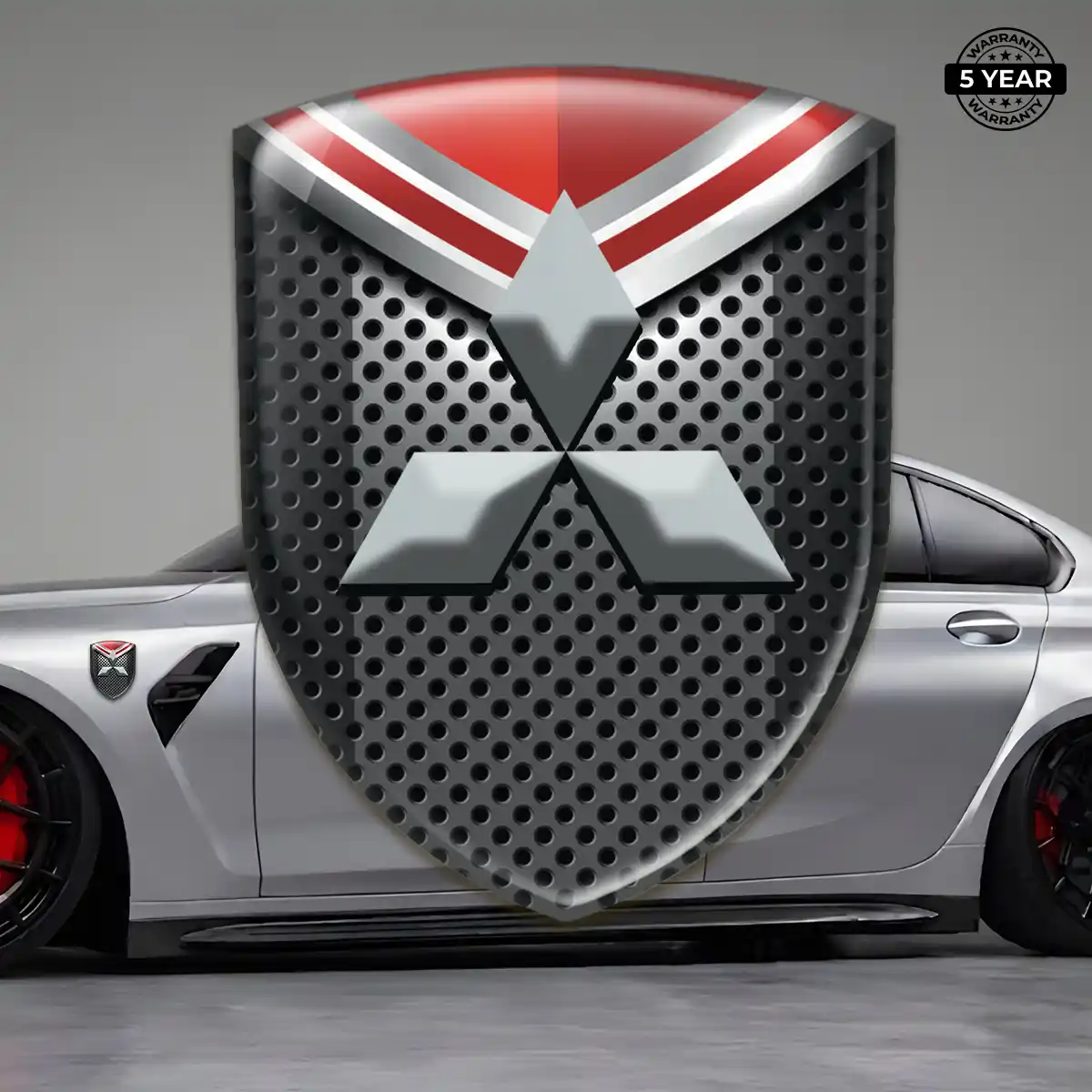 Mitsubishi Car Emblem Overlay Deluxe Edition