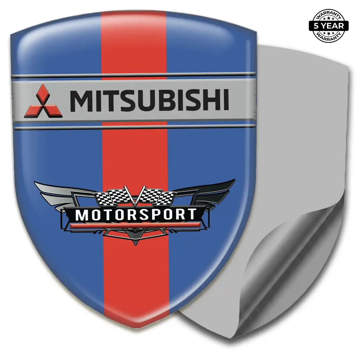 Mitsubishi Car Emblem Overlay Elite Finish