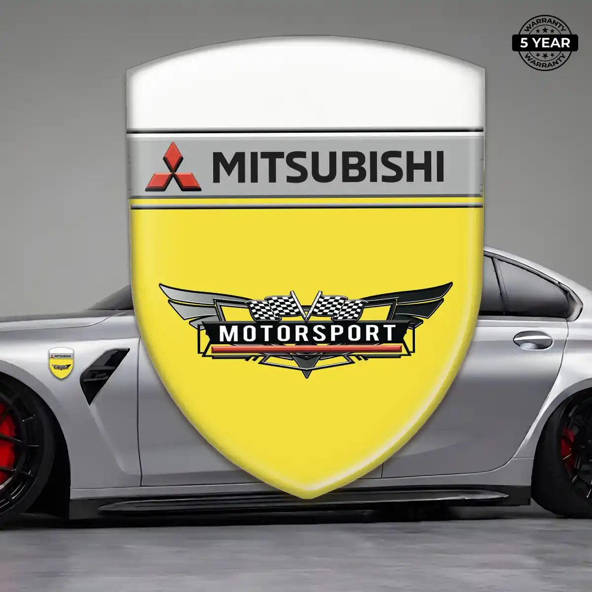Mitsubishi Car Emblem Overlay Exclusive Series