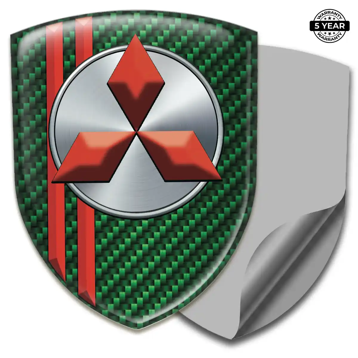 Mitsubishi Car Emblem Overlay Noble Edition