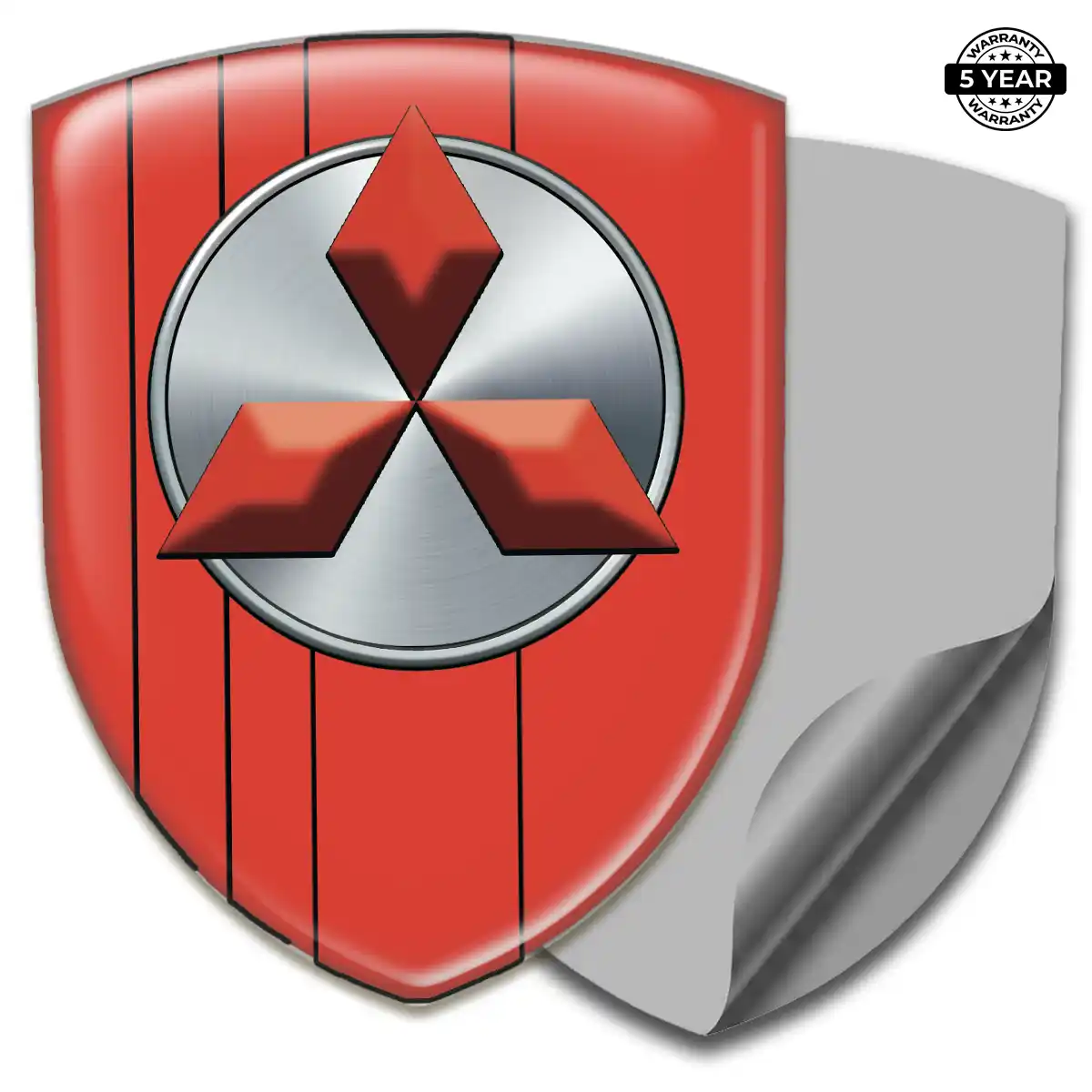 Mitsubishi Car Emblem Overlay Prestige Line