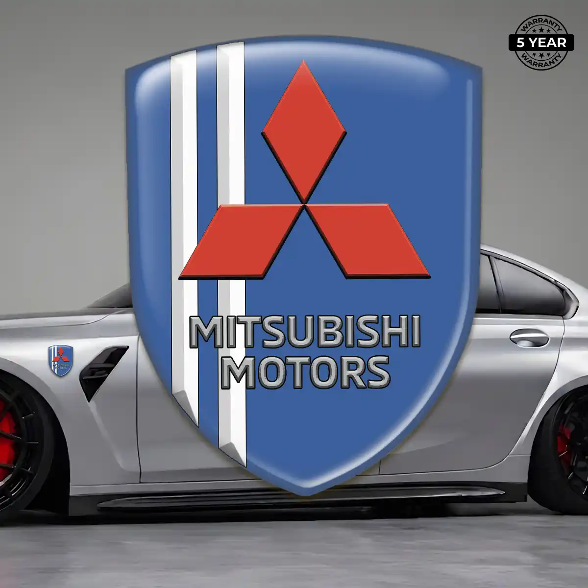 Mitsubishi Car Emblem Sticker Exclusive Series