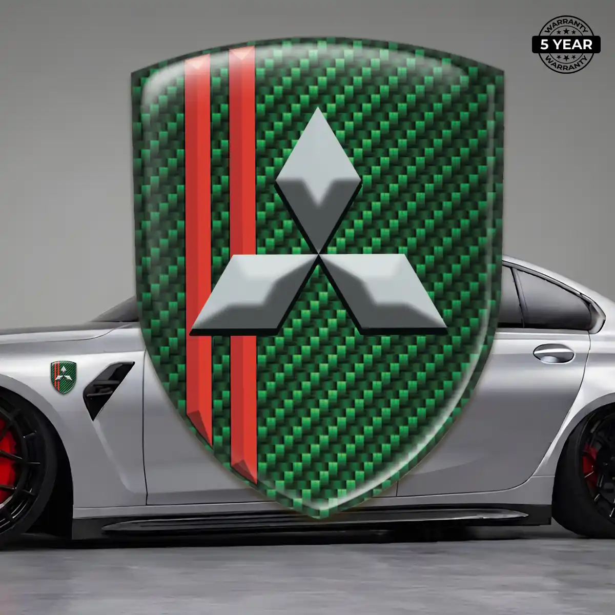 Mitsubishi Car Emblem Sticker Noble Edition