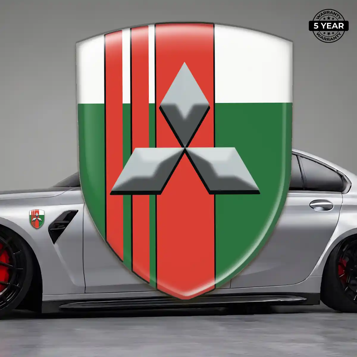 Mitsubishi Car Emblem Sticker Prestige Line