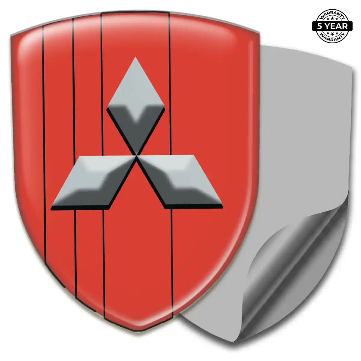 Mitsubishi Car Emblem Sticker Prime Quality