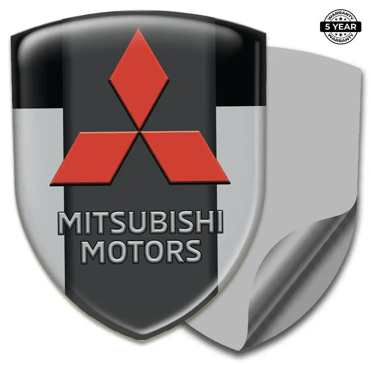 Mitsubishi Car Emblem Sticker Superior Craft