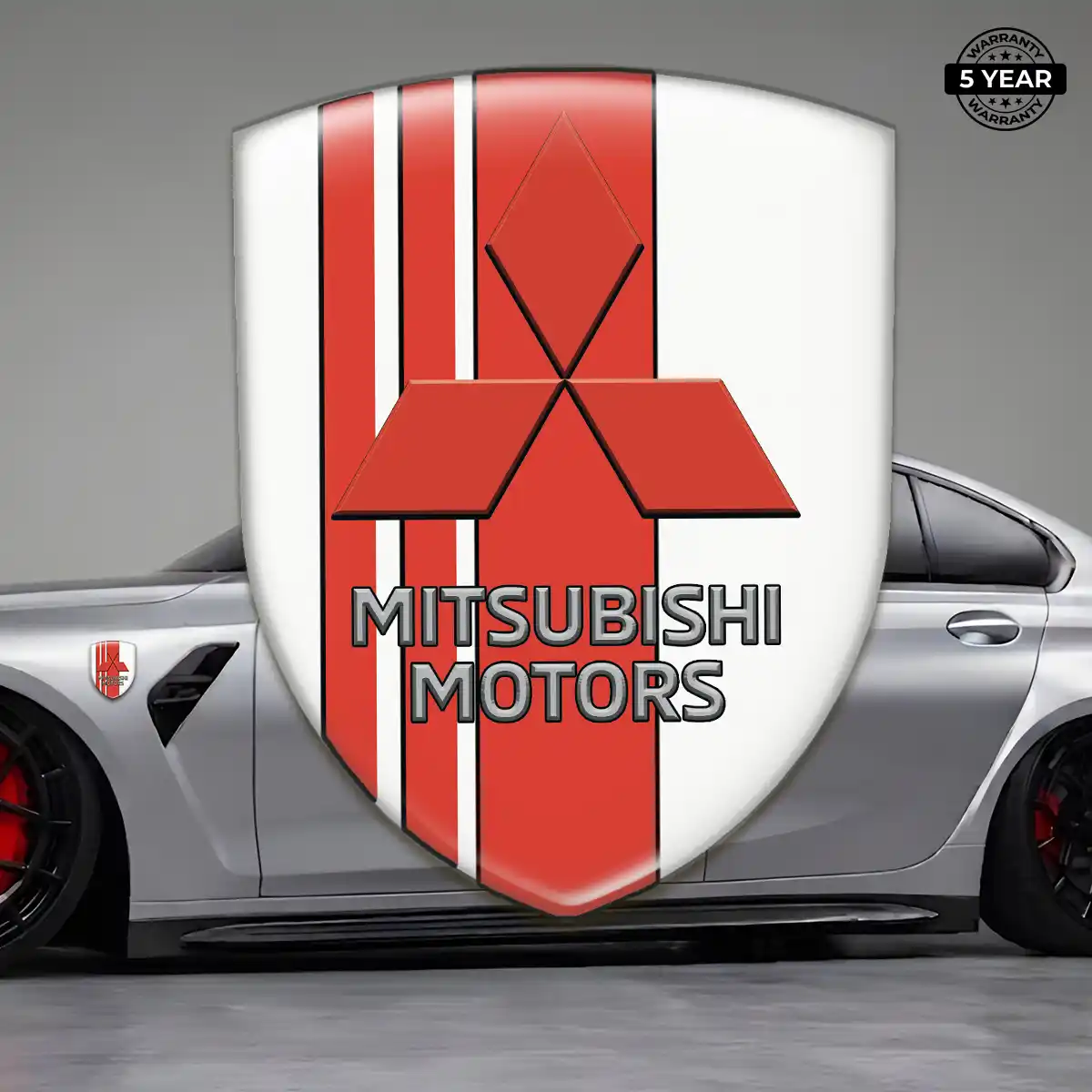 Mitsubishi Car Logo Decal Noble Edition