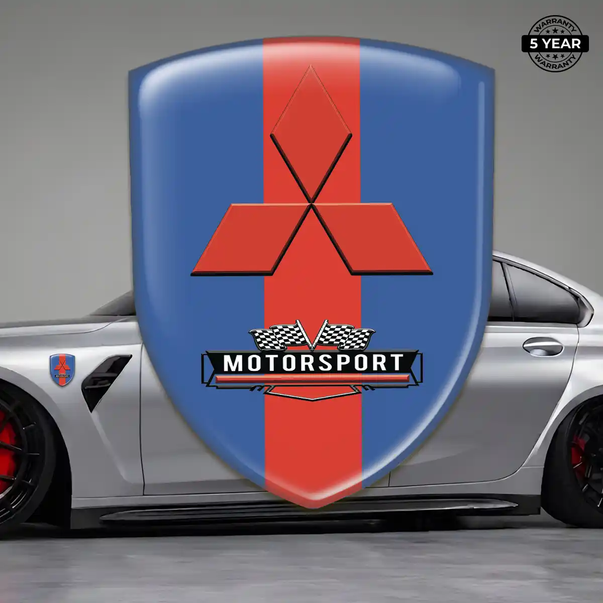 Mitsubishi Car Logo Decal Superior Craft